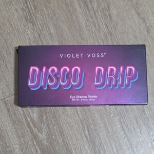 Violet Voss Disco Drip Palette - Purple Pink with Neon Blue Accents